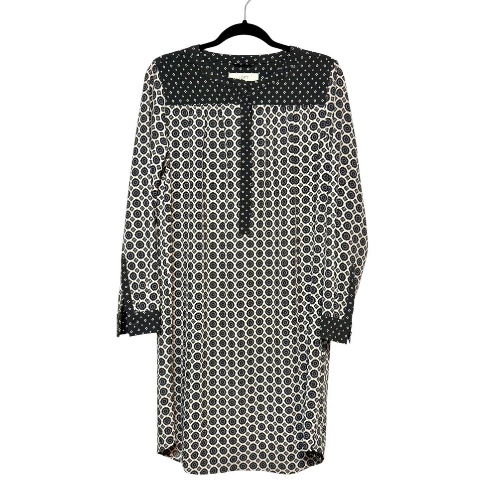 Ann Taylor‎ LOFT Old Money Parisian Chic Dress Womens Sz M Retro Mod Scandi Chic